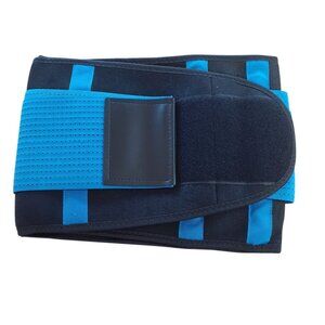 Lower Back Brace Support Belt XL Blue Sciatica Pain Relief  Polly House NEW